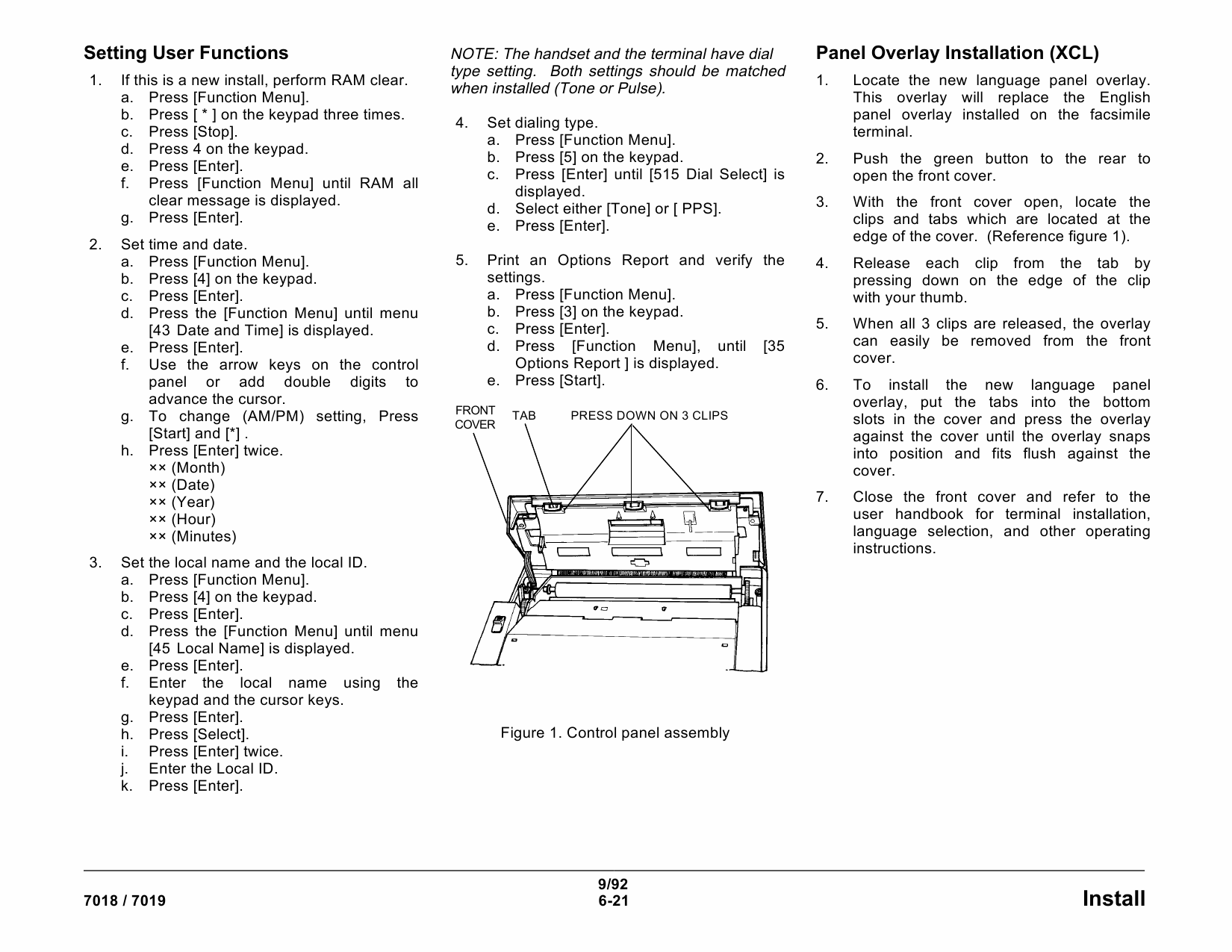 Xerox Printer 7018 7019 Fax Parts List and Service Manual-5